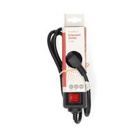 Nedis Steckdosenleiste / Schutzkontakt / Typ F (CEE 7/7) / 3-Wege / 1.50 m / 3680 W / 16 A / Art der Erdung: Seitenkontakte / 230 V AC 50/60 Hz / Buchsenwinkel: 45 ° / H05VV-F 3G1.5mm² / Ein-/Ausschalter / Schwarz