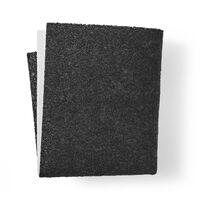 Nedis Universal-Dunstabzugshauben Filter-Set / Kohlefilter / 57 x 47 cm / Anzeige Filterersetzen / Schneidbar / 2 Stück