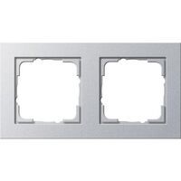 GIRA E2 - Aluminium - Thermoplastic - Screwless - 80.8 mm - 151.9 mm - 9.3 mm