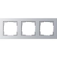 GIRA E2 - Aluminium - Thermoplastic - Screwless - 80.8 mm - 223.4 mm - 9.3 mm