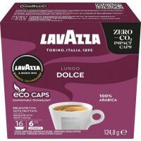 Lavazza CAFFE LUNGO DOLCE        16STK (KAFFEEKAPSELN A MODO)