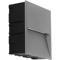 Eglo Pro WANDEINBAULEUCH.5W LED 201X201 (ZIMBA PRO GRAU27P710)