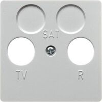 Berker TV-ZENTRALPLATTE 2LOCH  IP44 (148609 PWS)