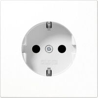 JUNG LS 1520 KI WW - Type F - White - Duroplast - 250 V - 16 A - 70 mm