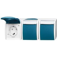 Busch-Jaeger SCHUKO® DREIFACHSTECKD. (2300/3 EBW-53)
