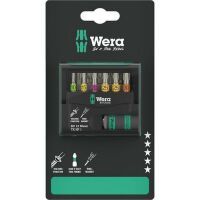 Wera TORX HF 1 SB BIT-SATZ+HALTER (BIT-CHECK 12 WOOD)