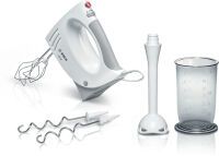 Bosch MFQ3540 - Hand mixer - Gray - White - 1.4 m - Plastic - 450 W - 141 mm