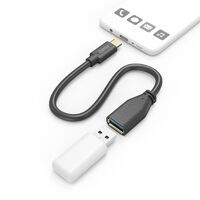 Hama Adapterkabel USB-C/USB-A sw (201605)