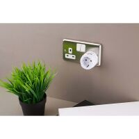 Skross Reise-Adapter Reiseadapter Europa-Grossbritannien mit Schutzkontakt