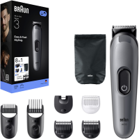 Braun Haarschneidemaschine - 245180 AIO3540 All-In-One Style Kit moonstone grey