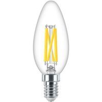Philips LED-Leuchtmittel MAS LEDCandleDT3.4-40W E14 927 B35CL G