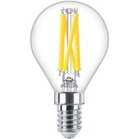 Philips PHIL MST LEDluster 5.9-60W/927 E14 klar Tropfen 806lm DIMTONED