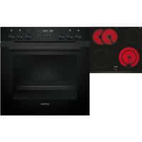 Siemens EINBAUHERD 71L PYROLYSE-SET (PQ522KAAB         SW)