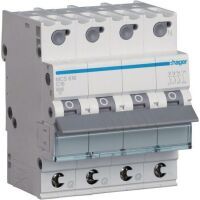 Hager LS-SCHALTER 3P+N 16A-C6KA 4PLE (MCS616 QUICK CONNECT)