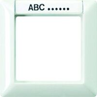 Jung ABDECKRAHMEN 1-FACH +SCHRIFTF. (AS 581 NA WW)