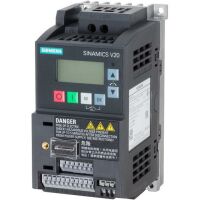 Siemens Frequenzumrichter SINAMICS V20 1AC200-240V 0.25kW - 0.14 m