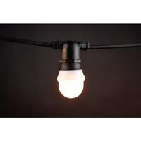 MK E27 WARMWEISS LED MATTE KAPPE (014-106 GOLF BALL)
