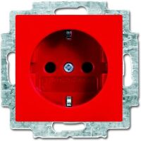 Busch-Jaeger SCHUKO-STECKDOSE ROT (20 EUC-917)