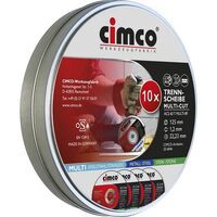 Cimco CUT 125 X 1,2MM  (1PA=10STK) (TRENNSCHEIBE  MULTI-)