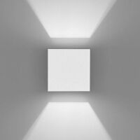 Prisma WANDL. 1X40W G9 2XBREIT WEIß (187-700268 QUASAR 2W)