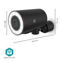 Nedis SMARTLIFE AUßENKAM WIFI 4MP (WIFICO41CBK       SW)