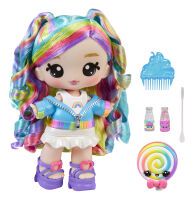 MGA Entertainment Yummiland Large Doll + Lipgloss Pet- Rainbow (Skyler Rainbow Belt)