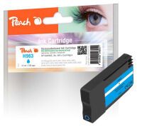 Peach Patrone HP Nr.963 3JA23AE cyan OEM reset ink level remanufactured (PI300-1022)