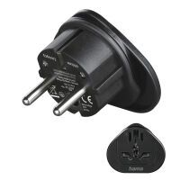 HAMA REISEADAP T- E + F  3POL SW (REISESTECKER)