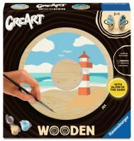 Ravensburger CreArt - Malen nach Zahlen 25924 - Malen auf Holz: Meer - ab 12 Jahren