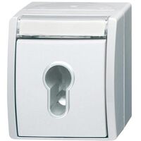 BUSCH JAEGER 2733 SLW-54 - White - IP 44 - 250 V - 74 mm - 55 mm - 83 mm