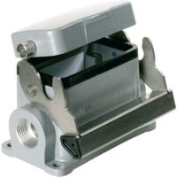 Weidmüller HDC 10B SDLU 2M20G - Grey - Stainless steel - IP65 - -40 - 125 °C