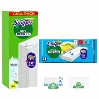 Swiffer Dry 90CT (3x30) Fresh + 3 Wet PHX