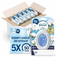 Febreze Bad Lufterfrischer, Kontinuierliche Geruchsbekämpfung Und -verhinderung, Reine Frische 5 Stück