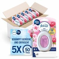 Febreze Bad Lufterfrischer, Kontinuierliche Geruchsbekämpfung Und -verhinderung, Blütenhauch 5 Stück