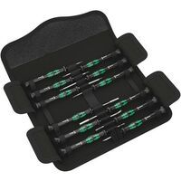 Wera Micro 12 Electronics 1 - Black/Green - Black