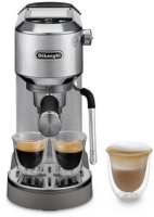 DeLonghi Siebträgermaschine 0132106349 EC890.M Dedica Duo metallic
