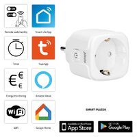 Alecto Smarte Wi-Fi-Steckdose mit Energiewächter 16A 3680W