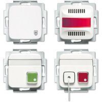 BUSCH JAEGER Ruf-Set 1510 UC-214-101 für Behinderten-WC
