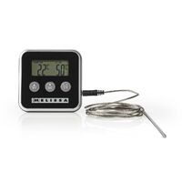 MELISSA Fleischthermometer / bis zu 250°C / Alarm Timer / LCD Display
