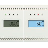Alecto Kohlenmonoxidalarm mit 10 Jahren Sensorlaufzeit und Display