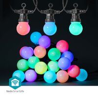 Nedis LICHTERKETTE SMART WI-FI   10M (WIFILP03C20     BUNT)