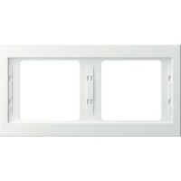Berker RAHMEN 2-FACH QUER (13637009 PWS  K.1)