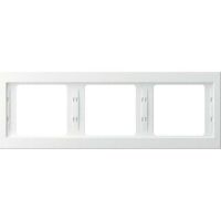 Berker RAHMEN 3-FACH QUER (13737009 PWS  K.1)