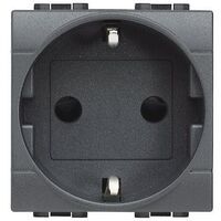 Bticino STECKDOSE SL ANTHRAZIT (L4141AN)