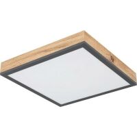 Globo DECKENLEUCHTE LED 12W 3000K (DORO ALU GRAU 25D505)