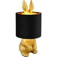 Globo TISCHLEUCHTE 1XE27 25W +WIPPS. (RABBIT GOLD(/SCHWARZ)