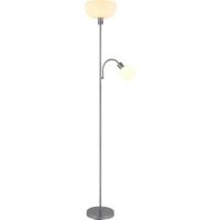 Globo STEHLEUCH. 1XE27 60W+1XE14 40W (HINTON SILBER)