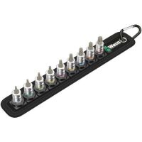 Wera 9TLG.ZYKLOP BITNUSSSATZ TORX (8767 A HF BELT3 1/4Z)