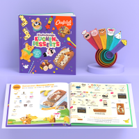 CHEFCLUB Backset Buch "Kinderleichte Kuchen & Desserts" 7-teilig