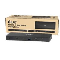 Club 3D Club3D USB-C 14in1-Dock>2xDP2.1/2xHDMI/3xUSB-C 4K60Hz PD100W retail (CSV-2540)